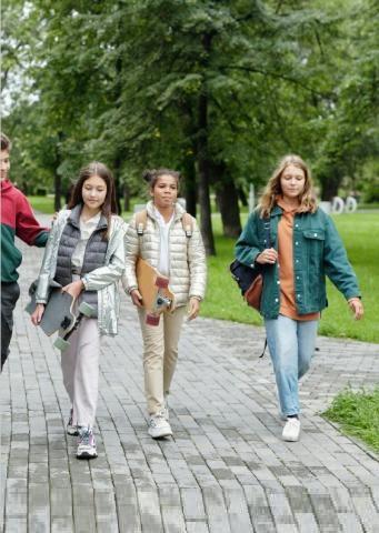 gruppo di adolescenti