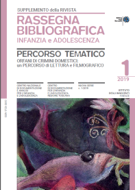 cover del Supplemento alla Rassegna bibliografica 1/2019 - Orfani di crimini domestici