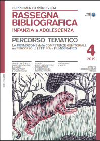 cover del Supplemento alla Rassegna bibliografica 4/2019 - La promozione delle competenze genitoriali