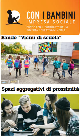 immagini utilizzate per i bandi di Con i bambini