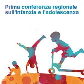 grafica della Conferenza regionale sull'infanzia e l'adolescenza