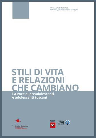 cover del report Stili di vita e relazioni che cambiano 