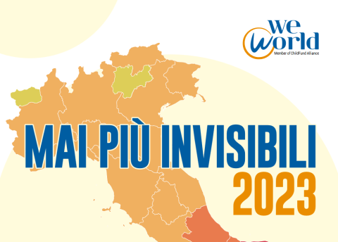particolare della cover del rapporto Mai più invisibili 2023