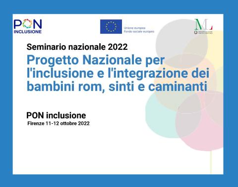 Progetto RSC seminario nazionale
