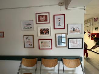 la sala di attesa del Centro Apertamente