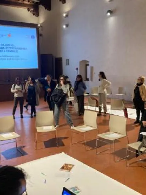Un incontro del percorso
