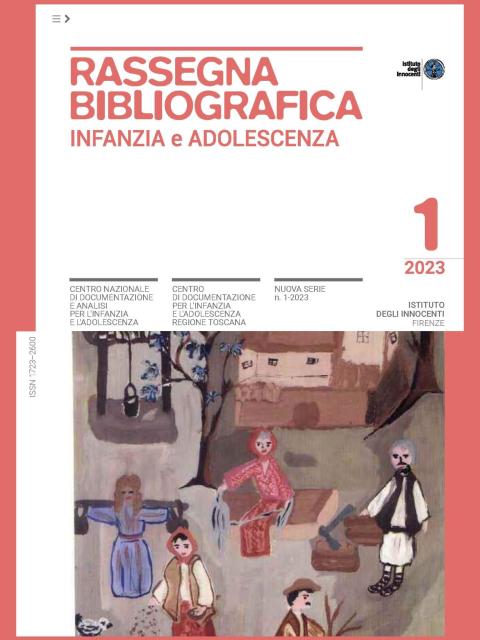 copertina della Rassegna bibliografica Infanzia e adolescenza nr. 1/2023