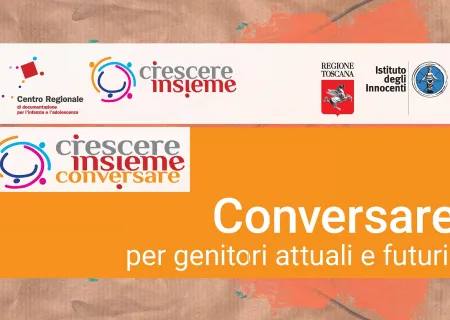 particolare della locandina di Crescere insieme Conversare