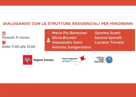 video del seminario online Dialogando con le strutture residenziali