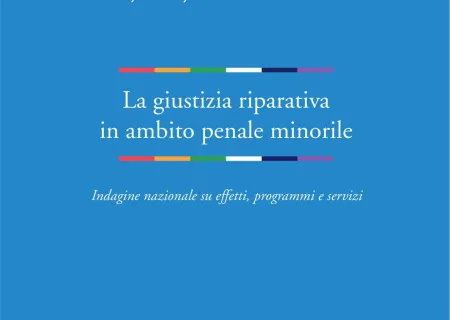 copertina del volume La giustizia riparativa in ambito minorile