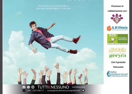 Locandina del musical Siamo storie per la promozione dell'affidamento familiare