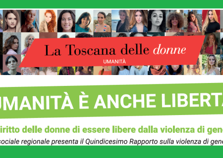particolare dell'invito alla giornata di presentazione del XV rapporto sulla violenza di genere in Toscana