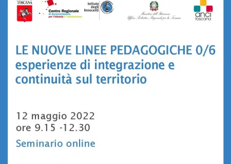 particolare del programma del seminario Le linee pedagogiche 0/6