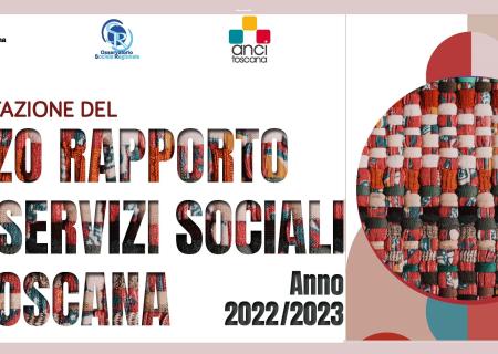 particolare della grafica del Terzo rapporto sui servizi sociali in Toscana 2022-23