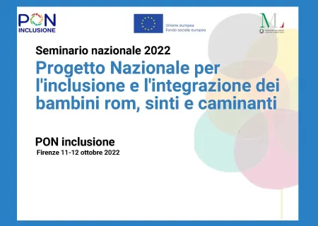 Progetto RSC seminario nazionale