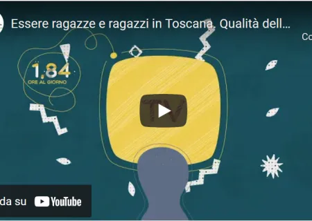 particolare del video su Ragazze e ragazzi in Toscana. Qualità della vita