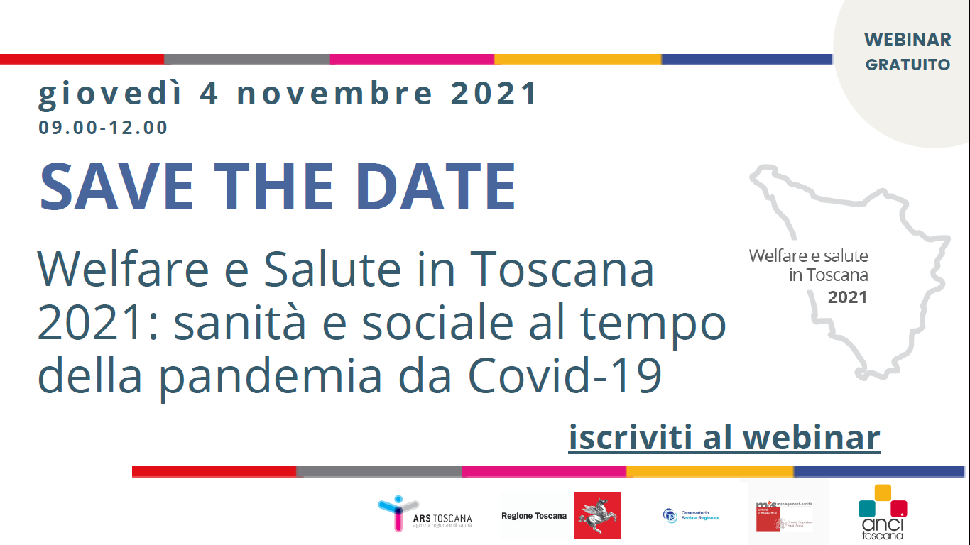 Welfare e Salute in Toscana 2021